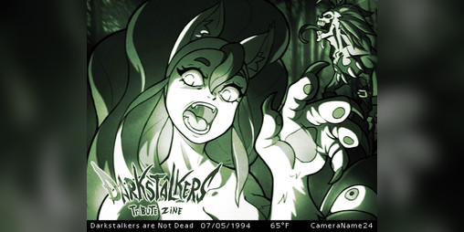 Cover image for Darkstalkers Tribute Zine (2024)