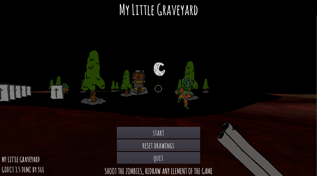Cover image for My Little Graveyard
