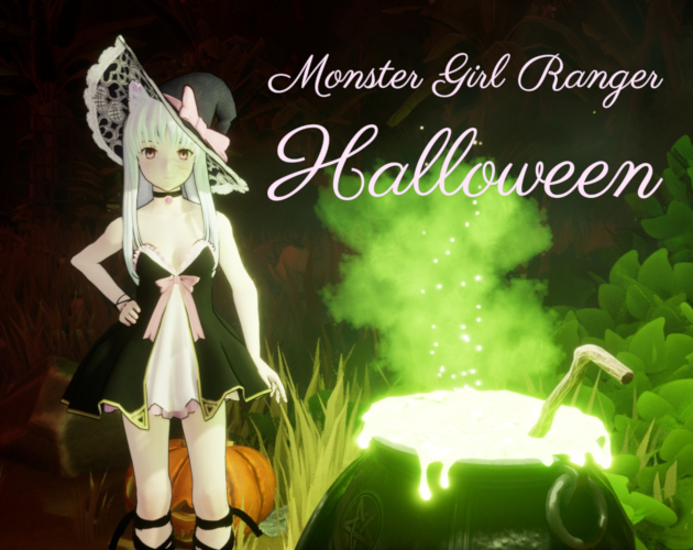 Cover image for Monster Girl Ranger Halloween