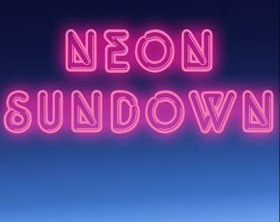 Neon Sundown   - ride on, rhinestone cowboy 