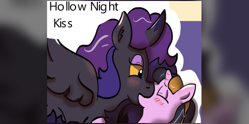 Cover image for Cuddle Quest: Stupid Poniez Hollow Night Kiss