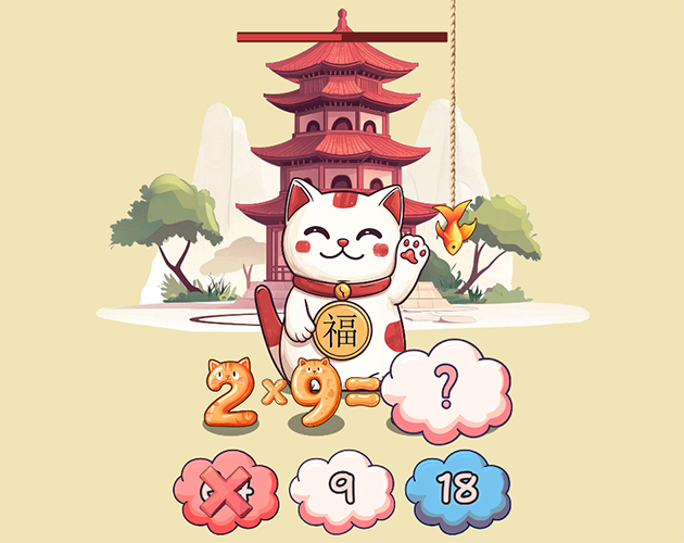 Cover image for Cat Tower - Mathematical Trainer for Multiplication Table