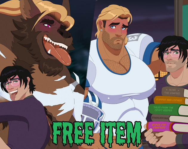Cover image for Halloween nerd and jock (18+)