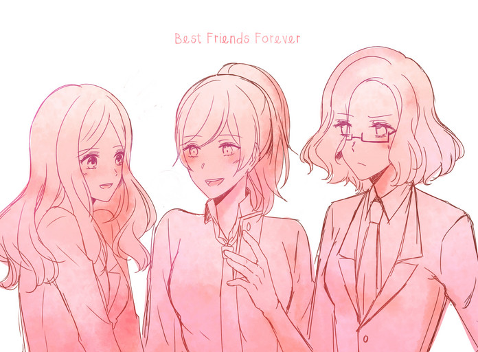 anime best friends forever