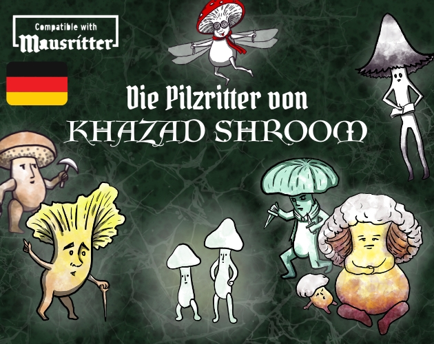 Cover image for Die Pilzritter von Khazad Shroom: Mausritter
