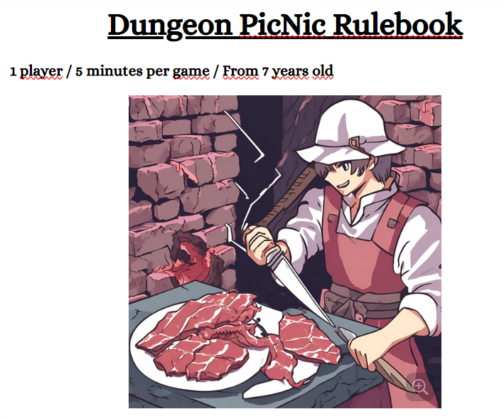 Cover image for Dungeon PicNic