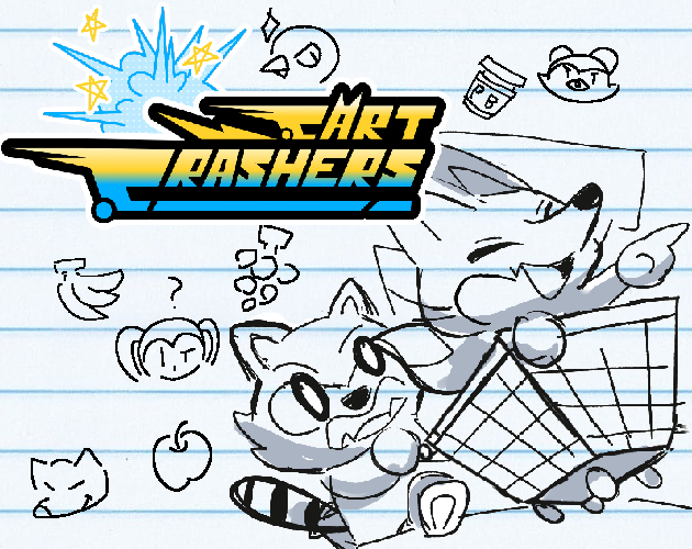 Cart crashers by slival burdy stephen roberts unizzu nhan hazmac
