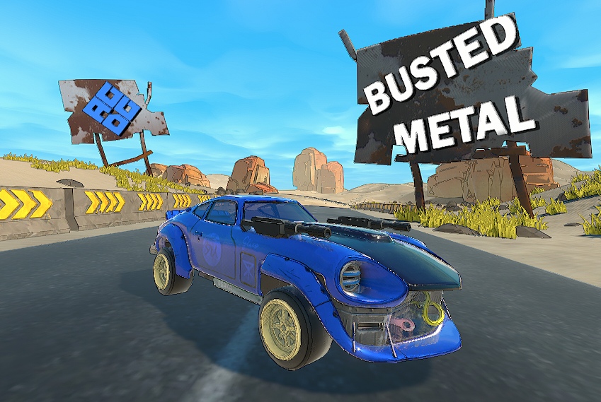 Cover image for Busted Metal