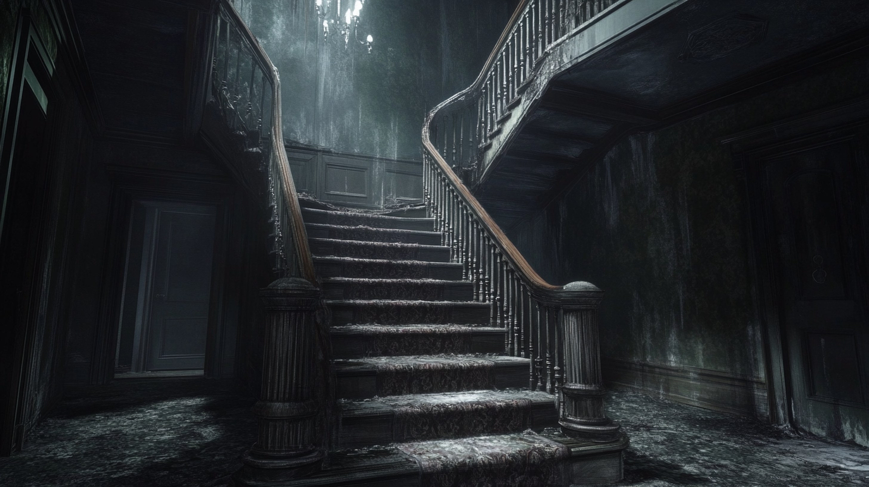 FREE HORROR GRAND STAIRCASE VN BACKGROUNDS