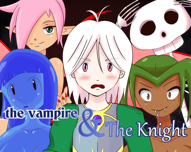 Cover image for the vampire and The Knight