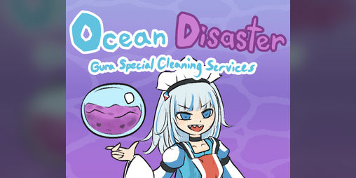 Cover image for Ocean Disaster! Gura Special Cleaning Services