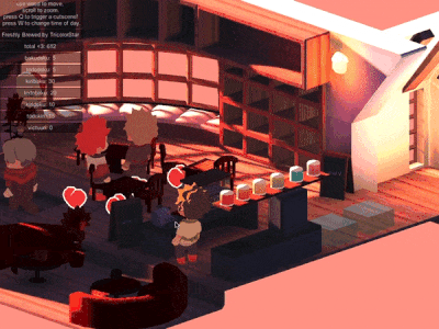 Cover image for coffeeshop AU! revamped!