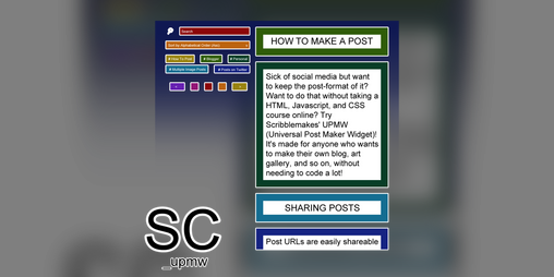Cover image for Universal Post Maker Widget