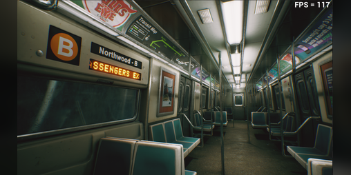Cover image for City Subway Train 🚇#UnrealEngine