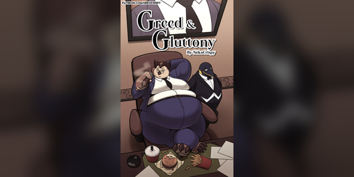 Cover image for Greed & Gluttony Comic