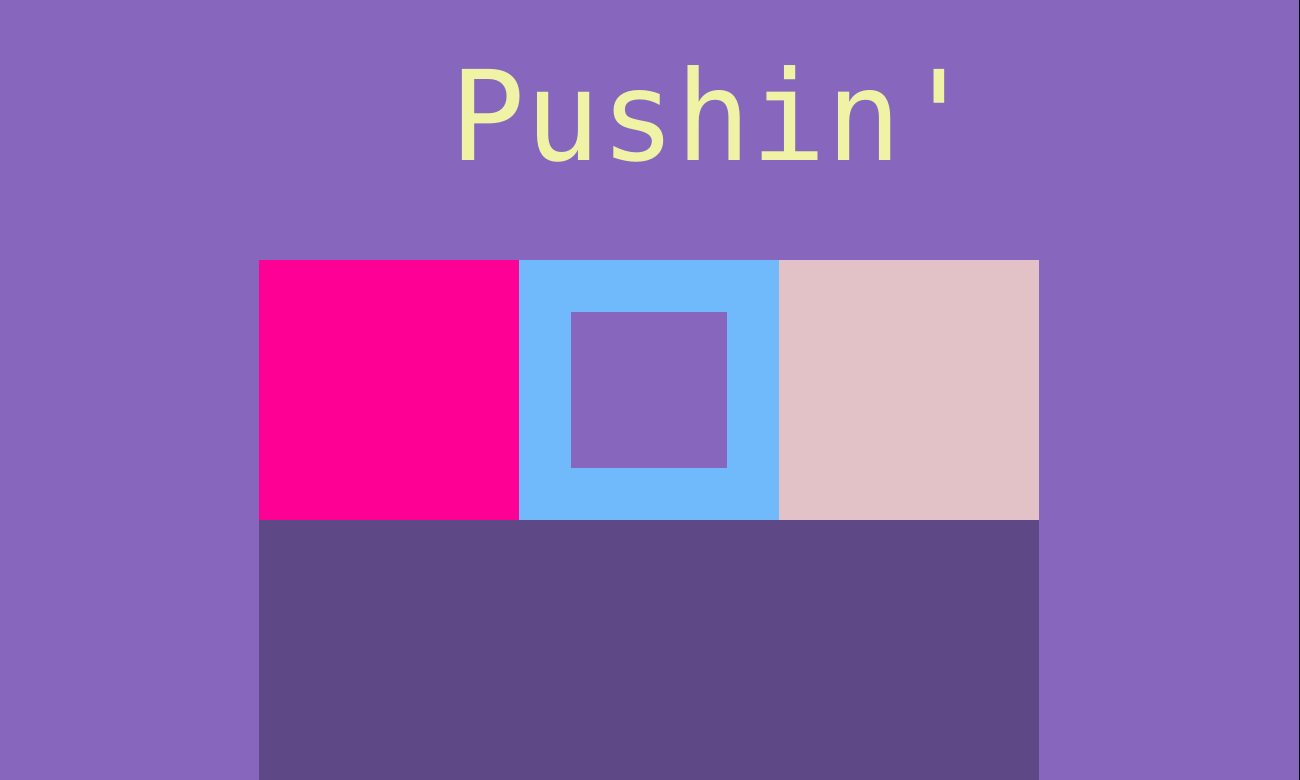Cover image for Pushin'