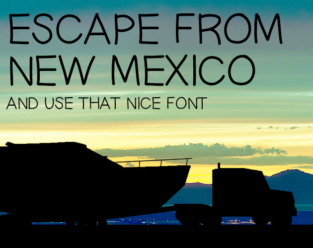 Cover image for Escape from New Mexico