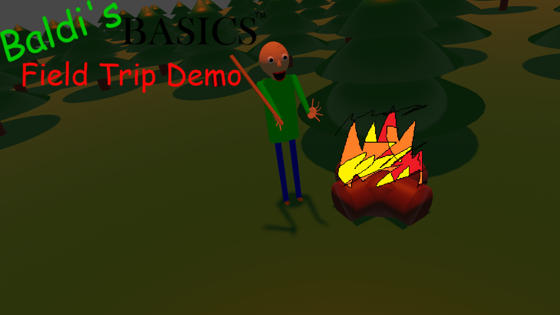 Baldi's Basics Field Trip Demo by LEWISCRAFT