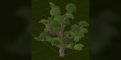Cover image for Voxel tree generator PROCJAM 2024