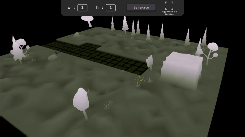 Rogue like path generator by an alch3mist