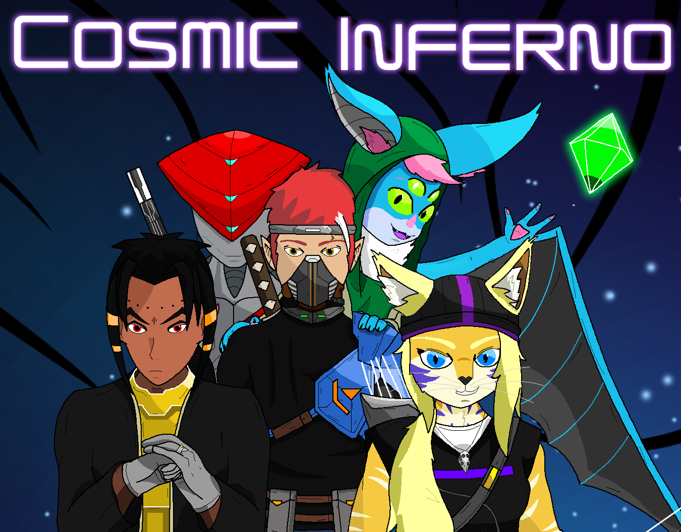 Cover image for Cosmic Inferno