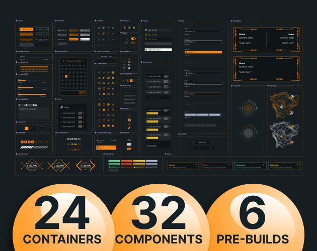 Solarized Ui Solar Citrus - UI Kit by createdbyjerry
