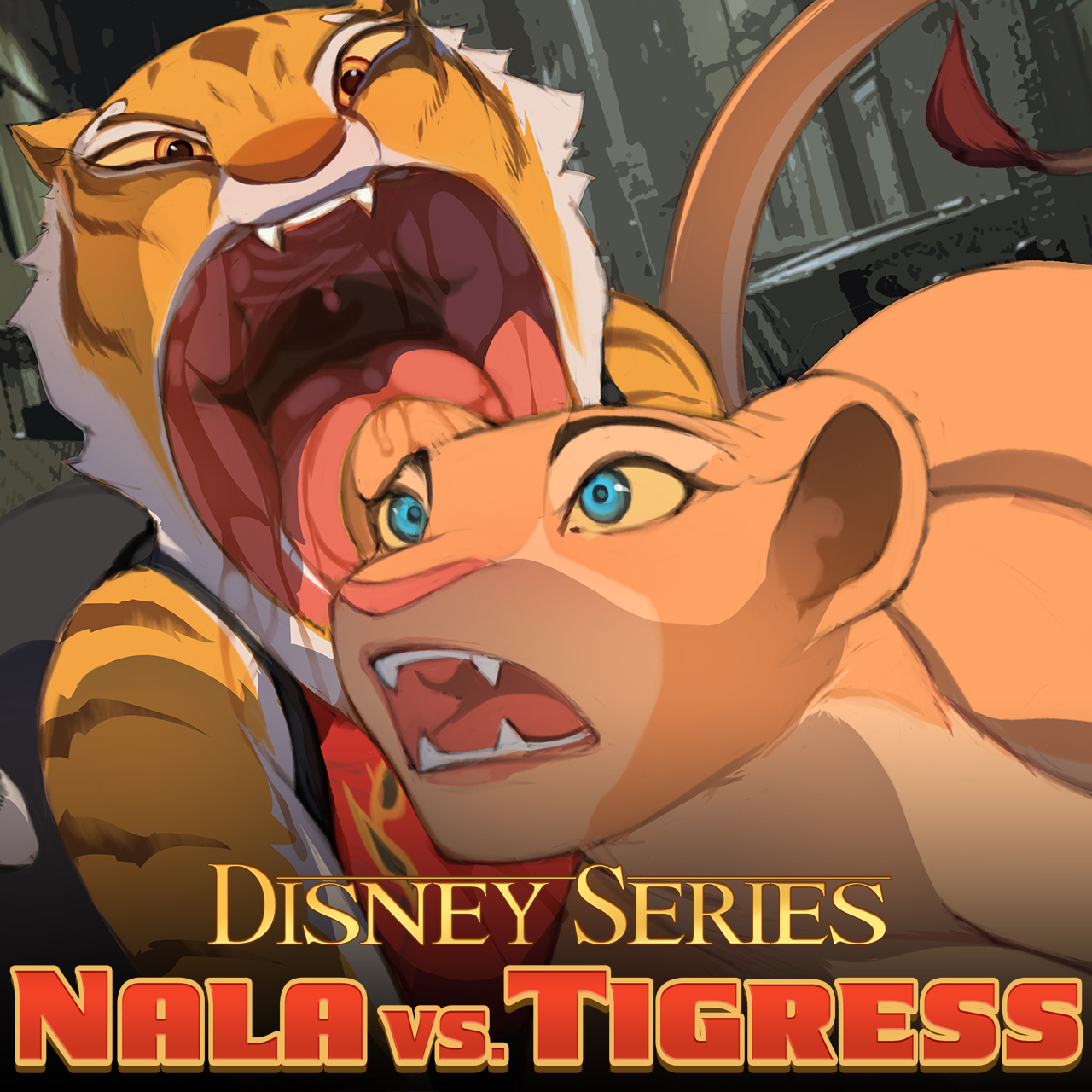 Cover image for The Lioness vs. Tigress