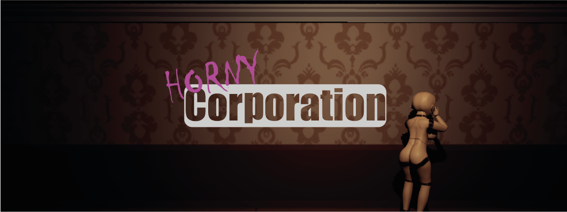 Cover art for Horny Corporation v0.1, an adult visual novel by Lewdness_Forge