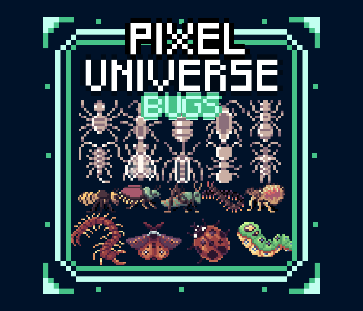 Bugs / Insect Asset Pack - Pixel Universe