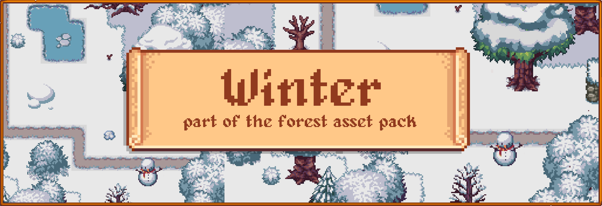 Winter Forest Tileset Assets