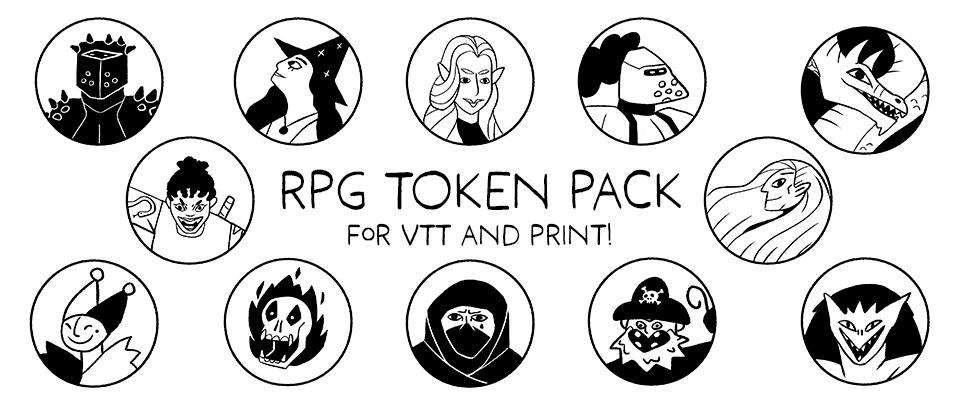 RPG Token Pack