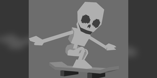 Cover image for Super Cool Skateboard Skeleton wants an Energy Drink