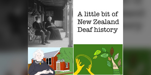 Cover image for A little bit of NZ Deaf history. Dorcas Geils Mitchell