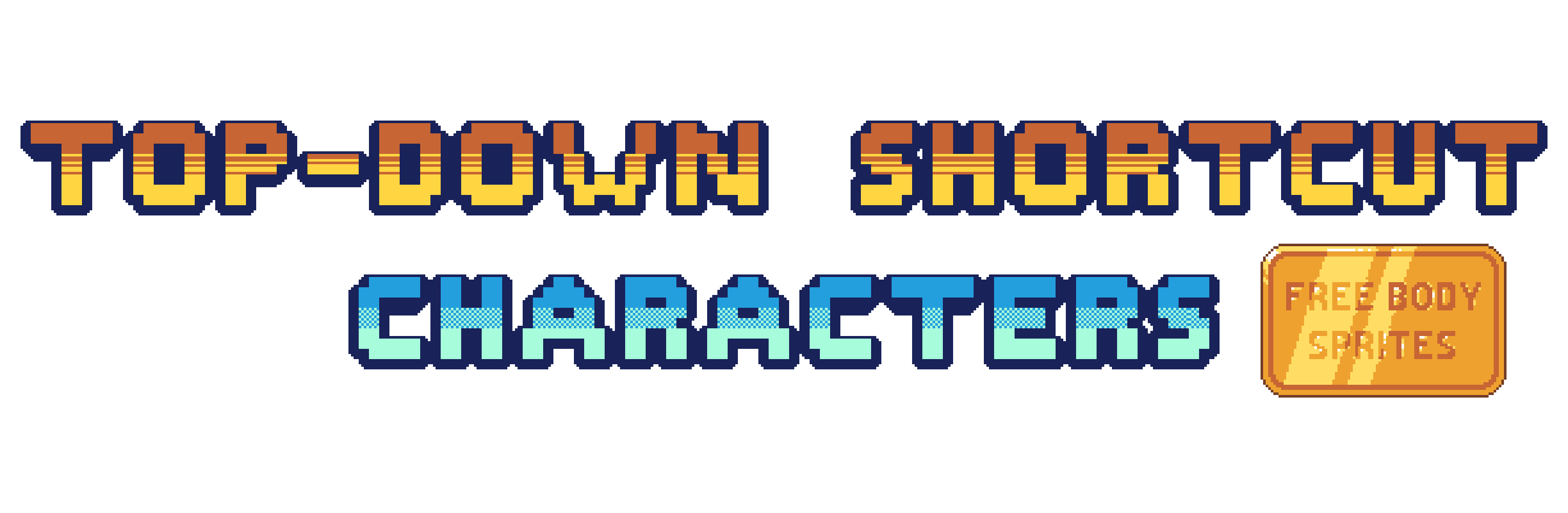 Top-down character assets! - Top-Down Shortcut: Characters (Free Body ...