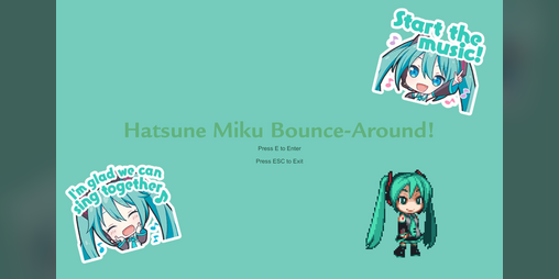 Cover image for Hatsune Miku Bounce Around!