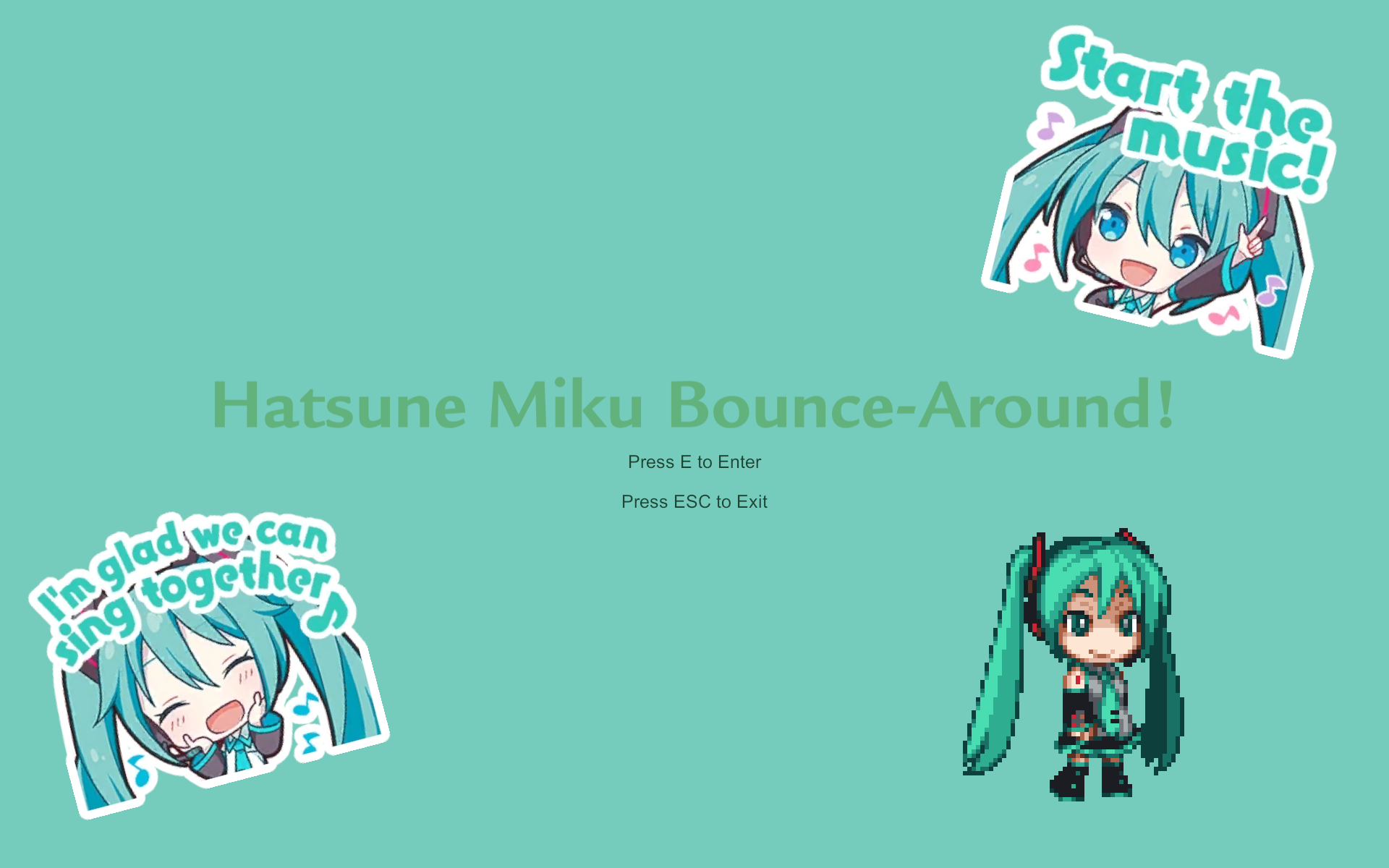 Cover image for Hatsune Miku Bounce Around!