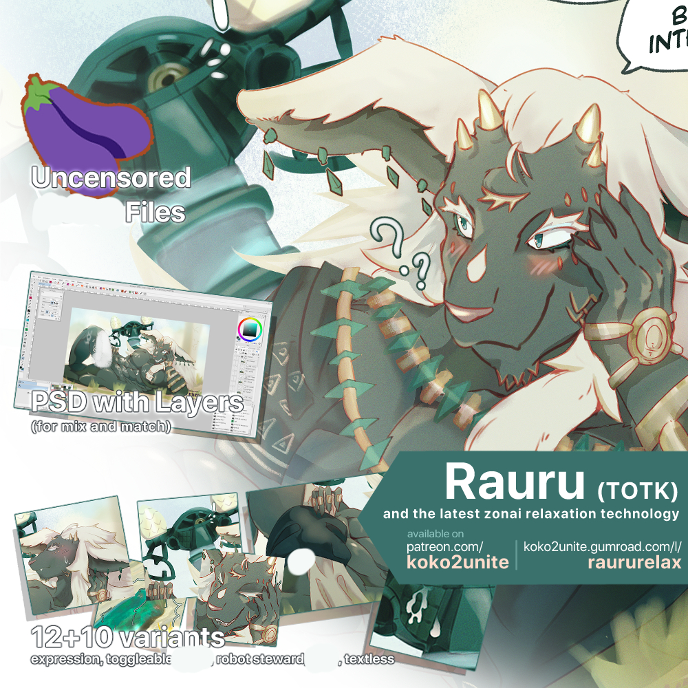 Rauru and the Latest Zonai Relaxation Technology by koko two unite