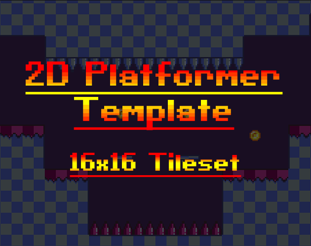 2D Platformer Template by Melancholy Jester Games