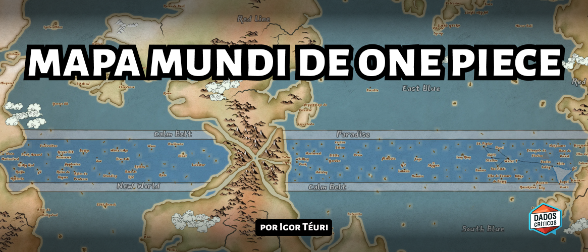 Mapa Mundi de One Piece