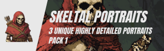 Skeletal Portraits Pack 1