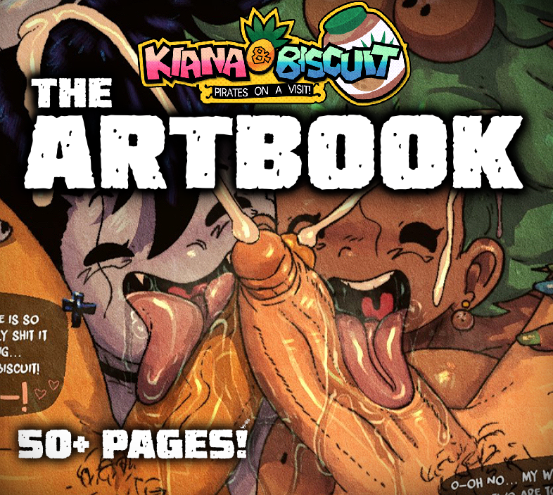 Cover image for Kiana & Biscuit artbook