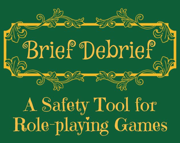 Cover image for Brief Debrief