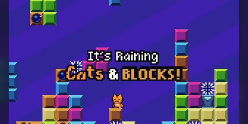 Cover image for It's Raining Cats and Blocks!