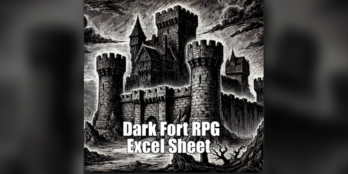 Cover image for Dark Fort RPG Excel Sheet