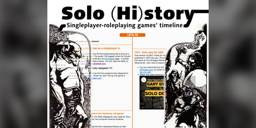 Cover image for Solo (Hi)story