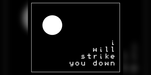 Cover image for I WILL STRIKE YOU DOWN