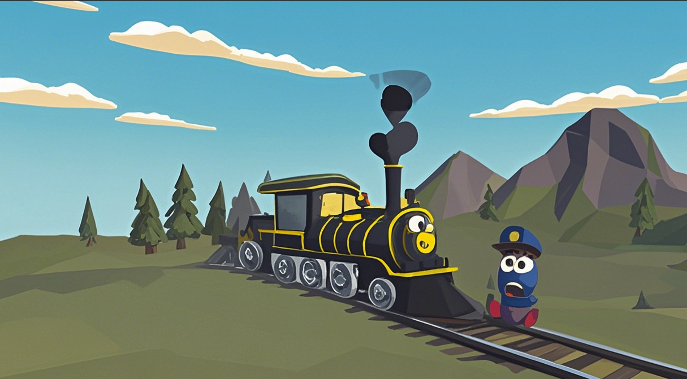 Cover image for Train Collision Ahead