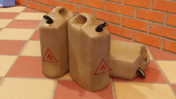 Gallon Gas Can - Industrial Props