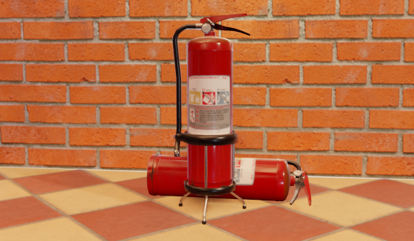 Fire Extinguisher - Industrial Props