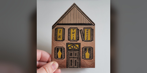 Cover image for In This House (Printable Mini Horror Zine)